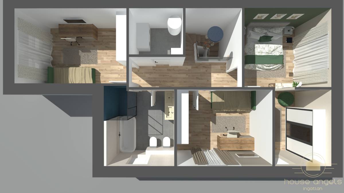 Eladó garázsos ikerházak Pécelen, panorámás környezetben