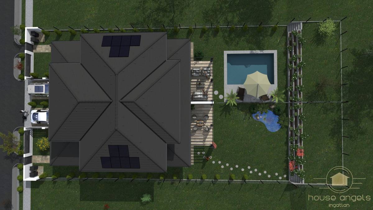 Eladó garázsos ikerházak Pécelen, panorámás környezetben