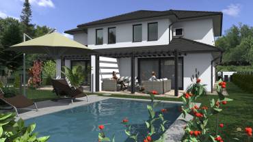 Eladó garázsos ikerházak Pécelen, panorámás környezetben