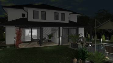 Eladó garázsos ikerházak Pécelen, panorámás környezetben