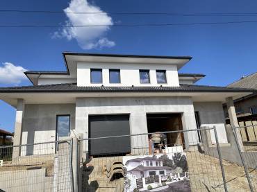 Eladó garázsos ikerházak Pécelen, panorámás környezetben