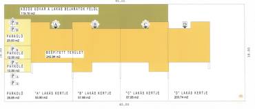 Dupla fürdőszobás, 4 hálószobás szélső sorházi lakás eladó a Liget Lakóparkban